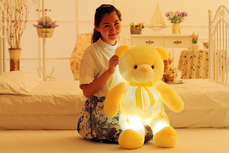 Creative Light Up LED Teddy Bear Stuffed