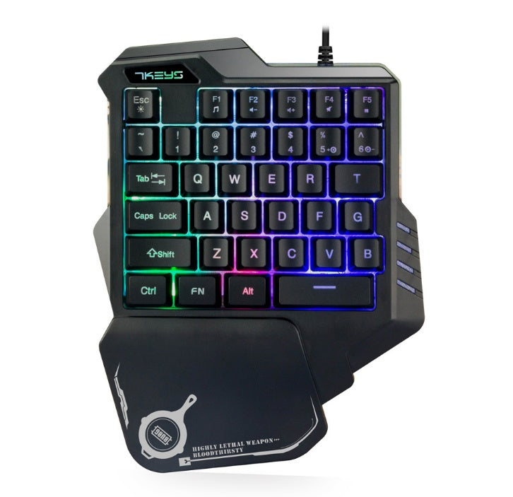 RGB One-Handed Gaming Keyboard