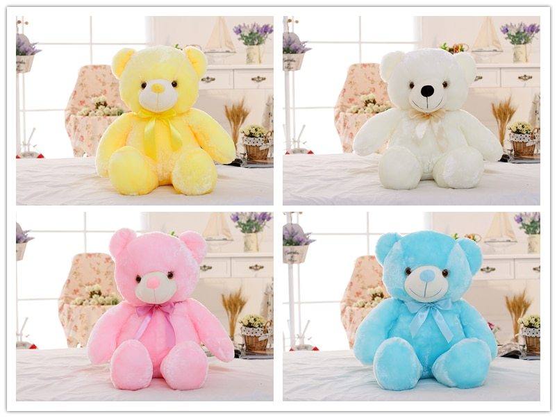 Creative Light Up LED Teddy Bear Stuffed