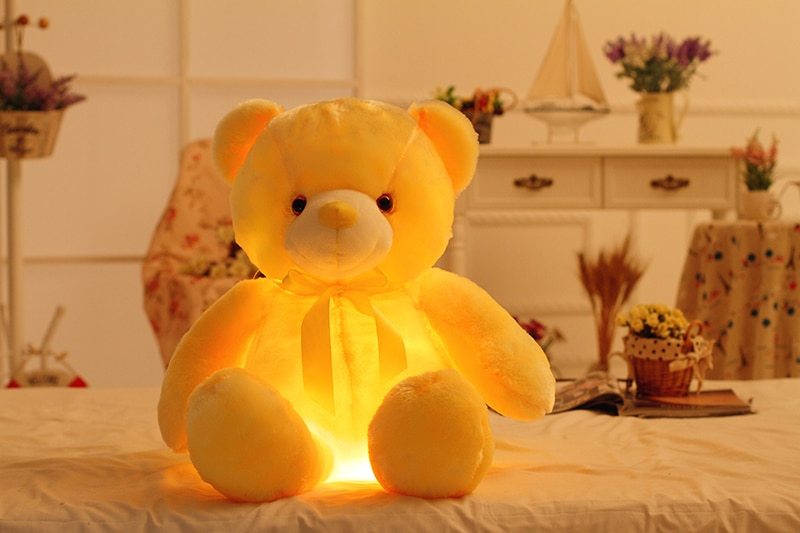 Creative Light Up LED Teddy Bear Stuffed