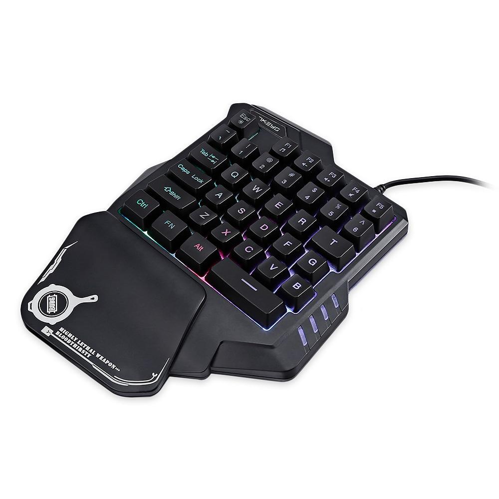 RGB One-Handed Gaming Keyboard