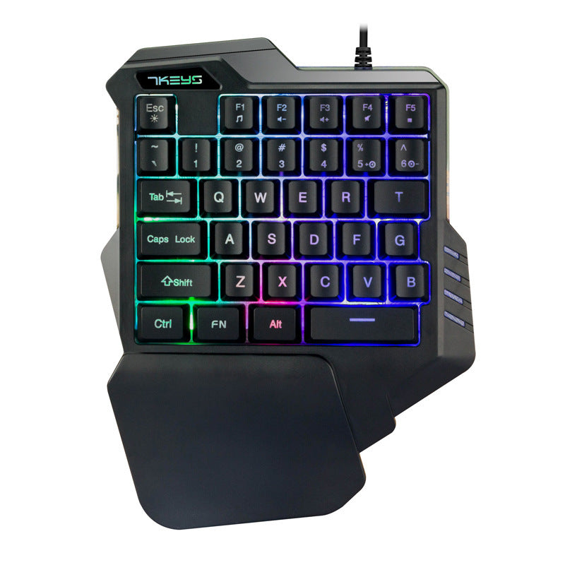 RGB One-Handed Gaming Keyboard