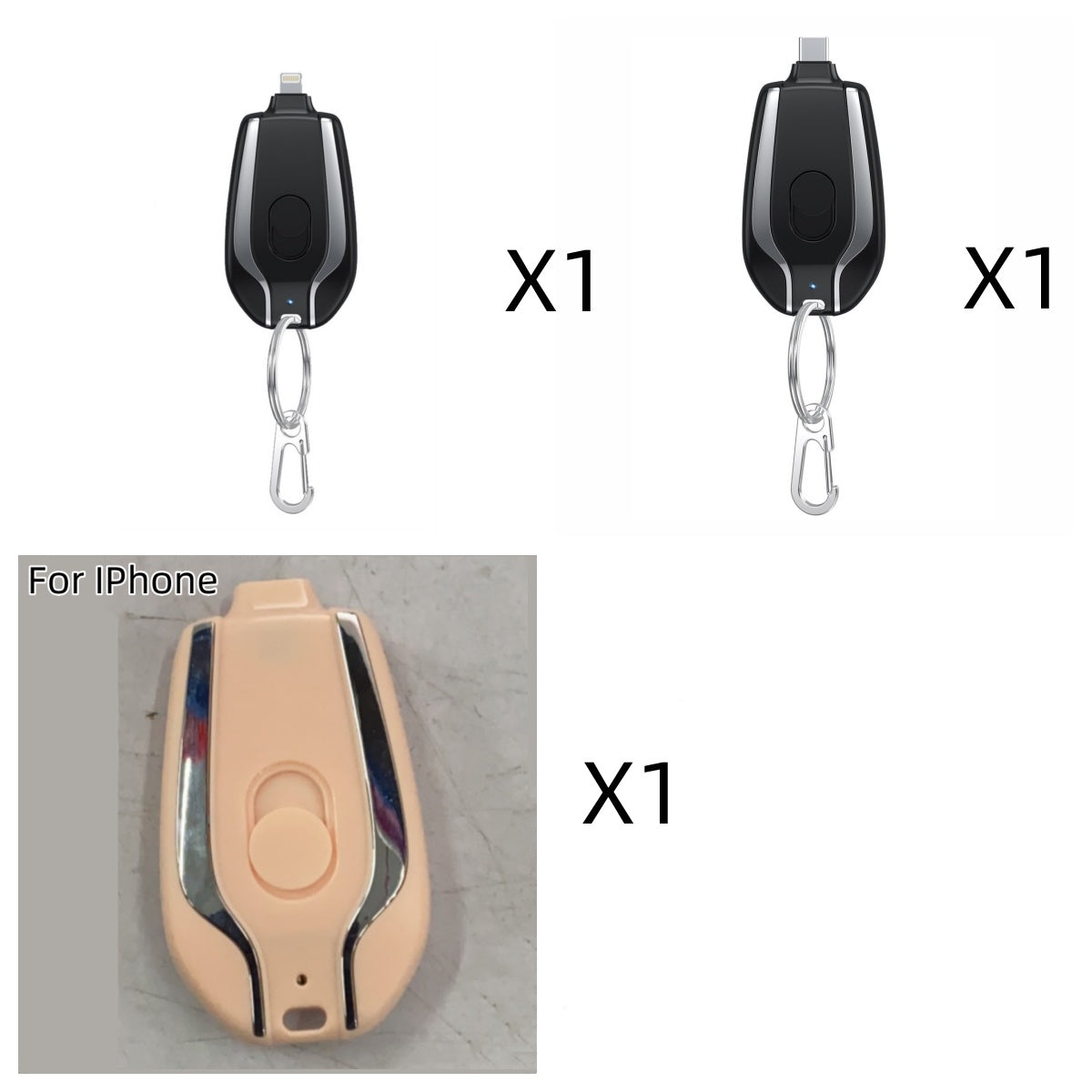 Mini Keychain Charger