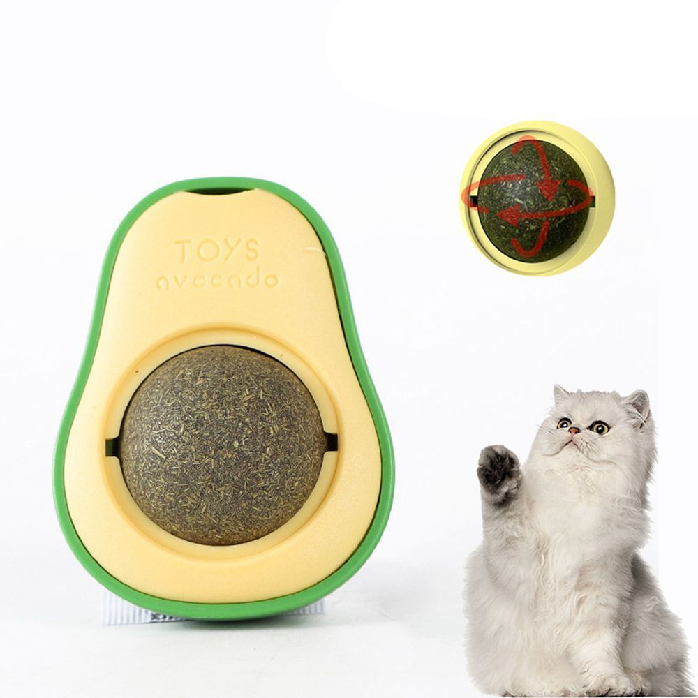 Avocado Cat Teeth Cleaning Toy