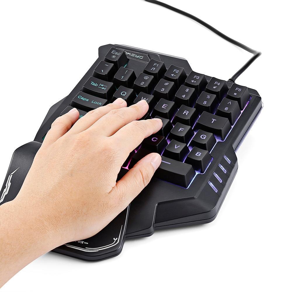 RGB One-Handed Gaming Keyboard