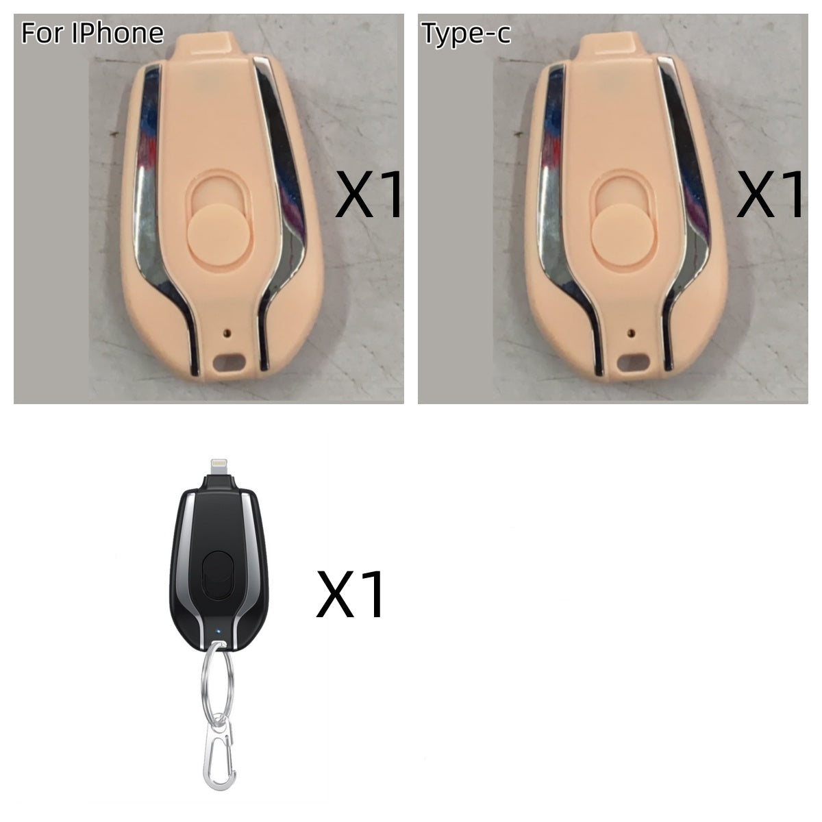 Mini Keychain Charger