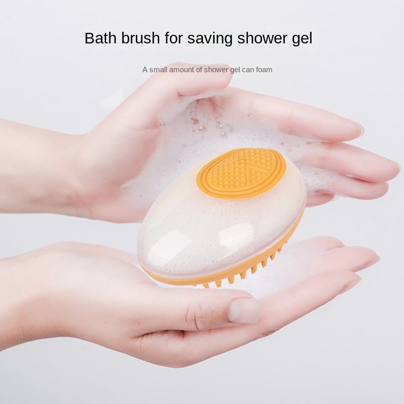 Dog Cat Bath Brush 2-in-1 Pet SPA Massage