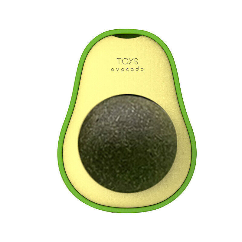 Avocado Cat Teeth Cleaning Toy