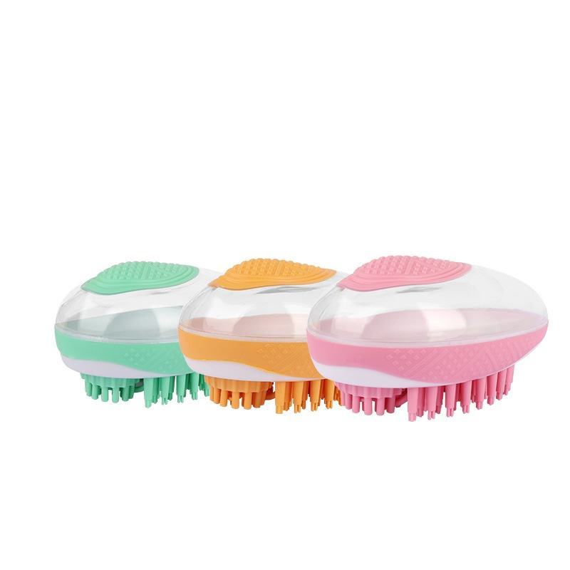 Dog Cat Bath Brush 2-in-1 Pet SPA Massage